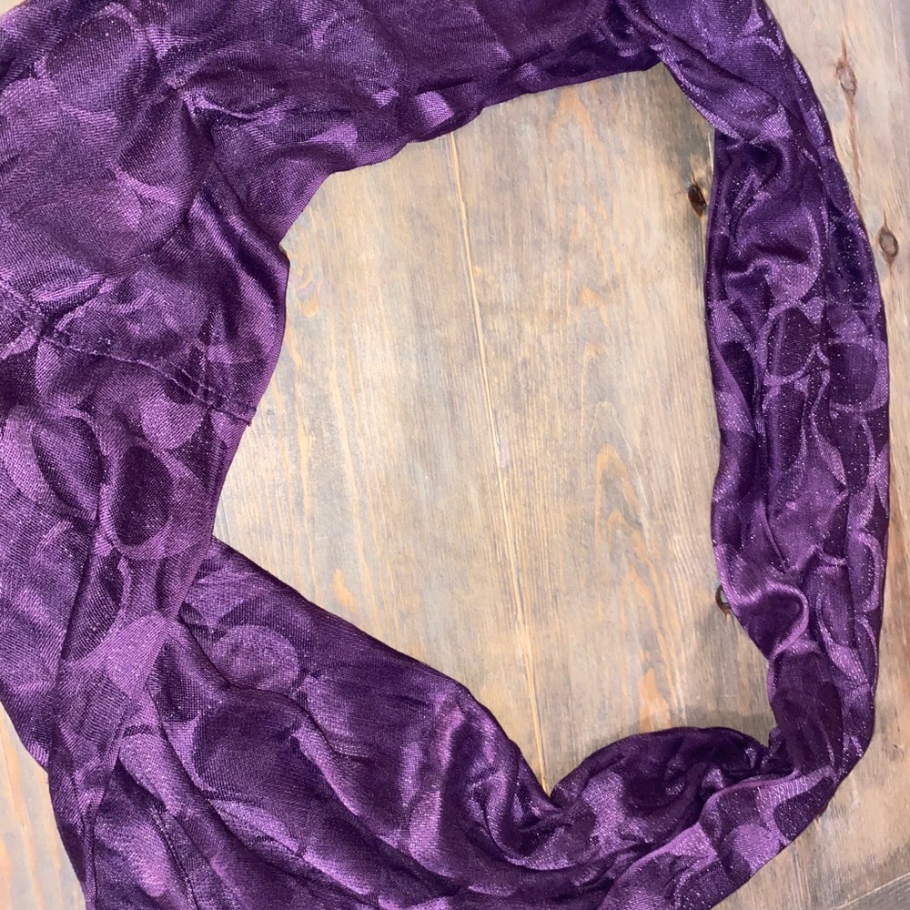 Coach infinity scarf.